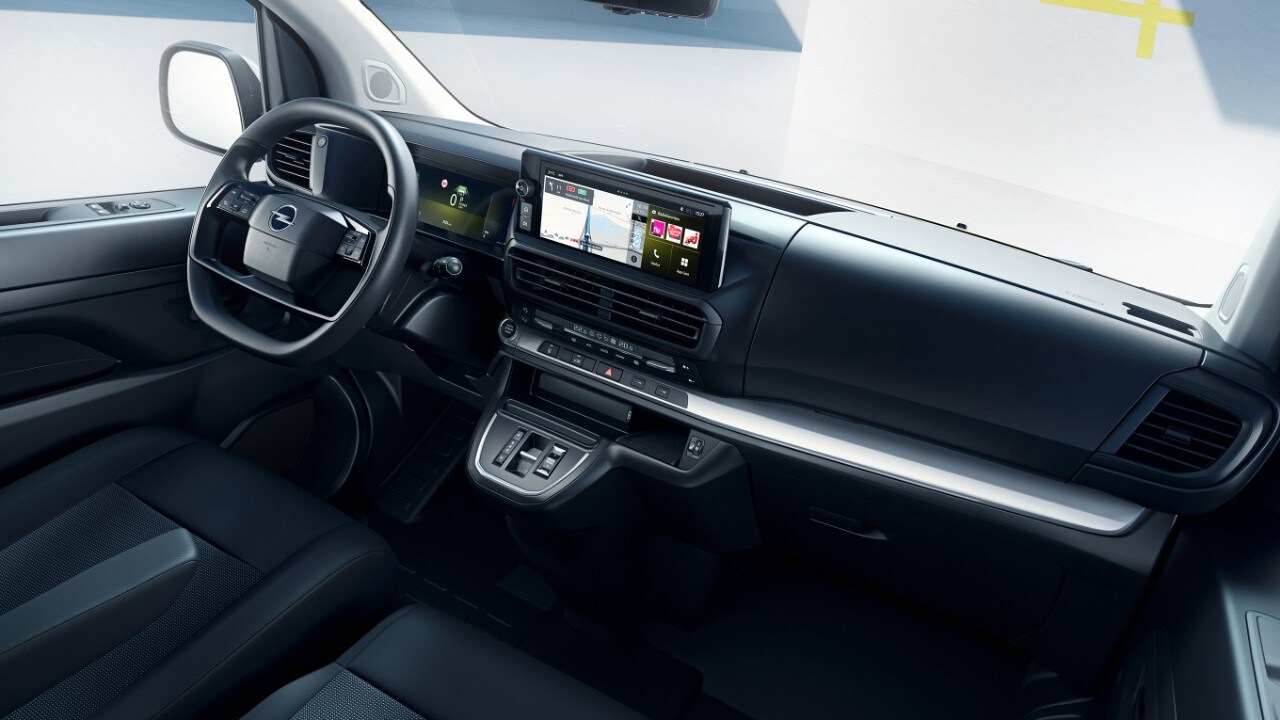 Innenansicht eines Opel Vivaro
